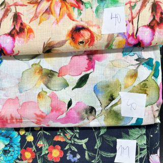 Lenvászon pamuttal 057