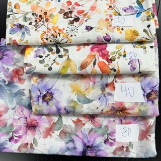 Lenvászon pamuttal 045