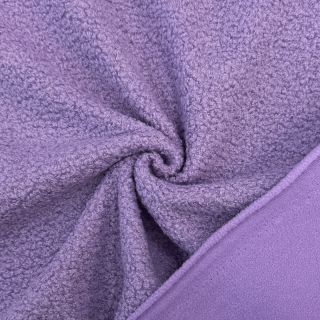Fleece TEDDY DOUBLE SIDED lilac