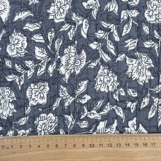 Pamutvászon QUILT Gange gris