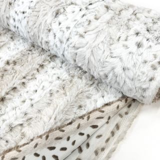 Műszőrme Animal skin brown