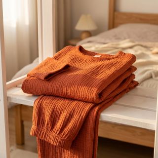 Dupla géz/muszlin terra