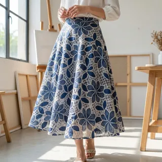 JEANS DENIM Lavicia Lace design A