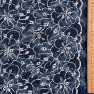 JEANS DENIM EMBROIDERY Fera design C