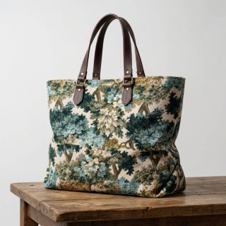 Dekorációs anyag jacquard Aubusson emeraude