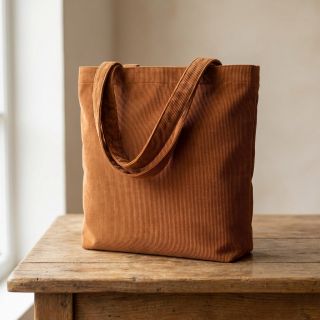 Kordbársony vékony cognac