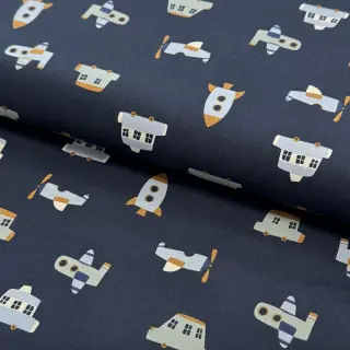 Pamutvászon Vehicles navy
