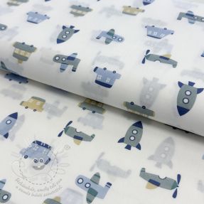 Pamutvászon Vehicles white