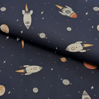 Pamutvászon Space digital print