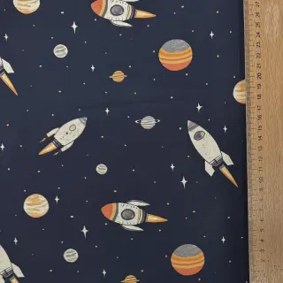 Pamutvászon Space digital print