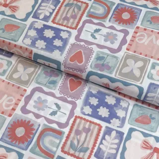 Pamutvászon Patchwork digital print