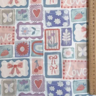 Pamutvászon Patchwork digital print