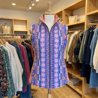 Pamutvászon VOILE STEPPED Daria flower purple digital print