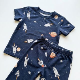 Pamutvászon Space digital print