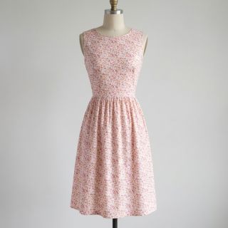 Pamutvászon Fine flowers pink