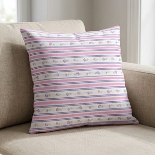 Pamutvászon Fine flowers STRIPE purple