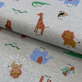 Jersey Safari melange grey