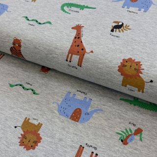 Jersey Safari melange grey