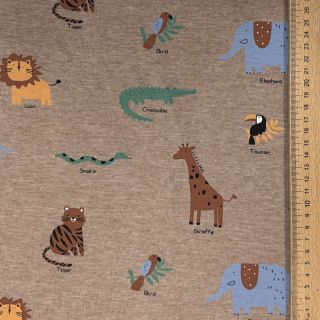 Jersey Safari melange taupe