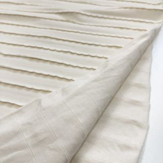 Jersey RUFFLES natural