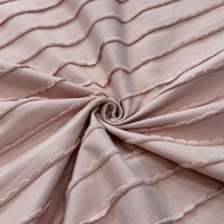 Jersey RUFFLES powder pink