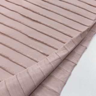 Jersey RUFFLES powder pink