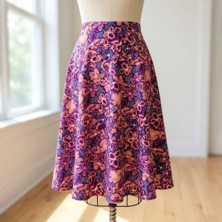 Viszkóz FSTRETCH lowers Junie purple