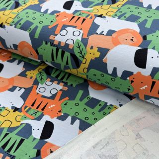 Szabadidő anyag Animaland petrol