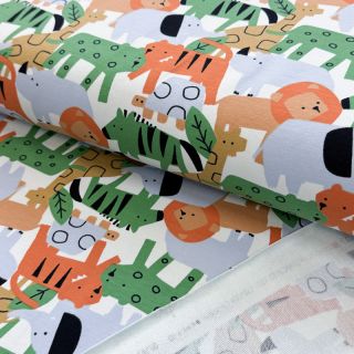 Szabadidő anyag Animaland white