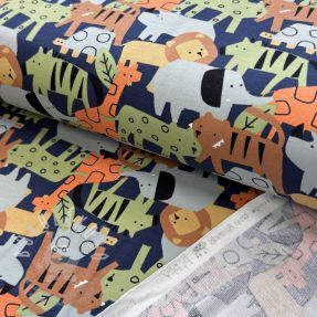 Szabadidő anyag Animaland navy