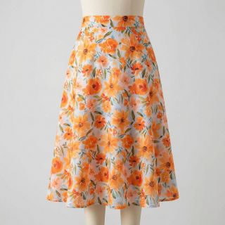 Pamutvászon VOILE Sarah flowers digital print