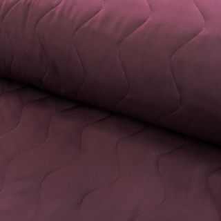 Steppelt anyag ZIG ZAG aubergine