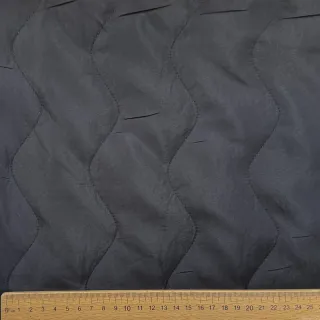 Steppelt anyag ZIG ZAG black