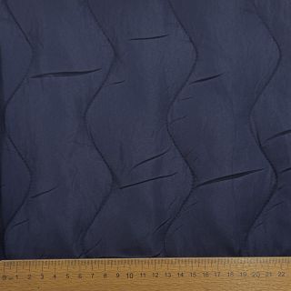 Steppelt anyag ZIG ZAG navy