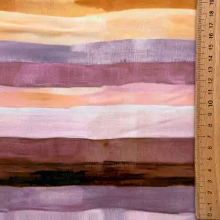 Viszkóz RADIANCE Stripes lavender digital print