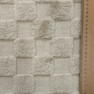 Fleece JACQUARD Check ecru
