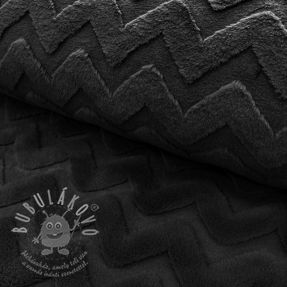 Fleece Abstract black