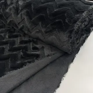 Fleece Abstract black