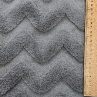 Fleece Abstract grey