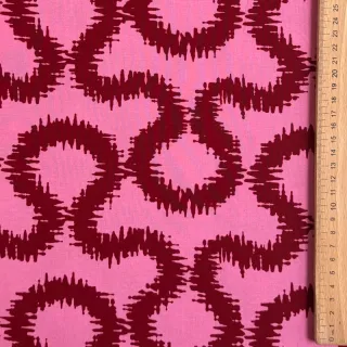 Viszkóz STRETCH Abstract pink