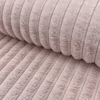 Műszőrme Stripes Luxe old rose