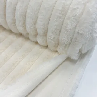 Műszőrme Stripes Luxe ecru