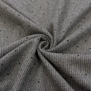 Kosztüm szövet PIED DE POULE BRUSHED Studs