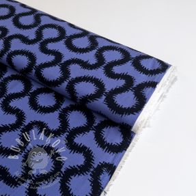 Viszkóz STRETCH Abstract blue