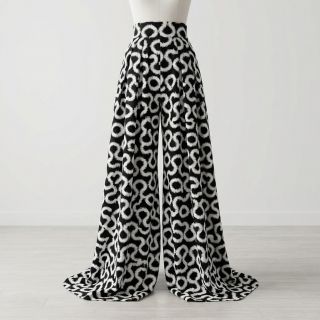 Viszkóz STRETCH Abstract black