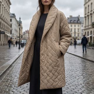 Steppelt anyag ZIG ZAG beige