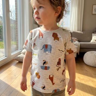 Jersey Safari melange light grey