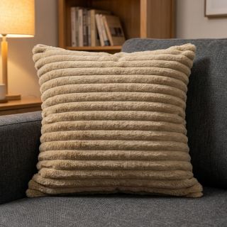 Műszőrme Stripes Luxe beige