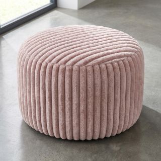 Műszőrme Stripes Luxe old rose