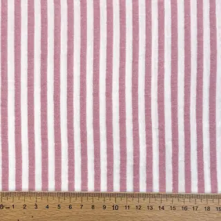 Dupla géz/muszlin YARN DYED Summer stripe rose